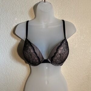 34DD PUSH-UP! Victoria's Secret Black Lace Bra